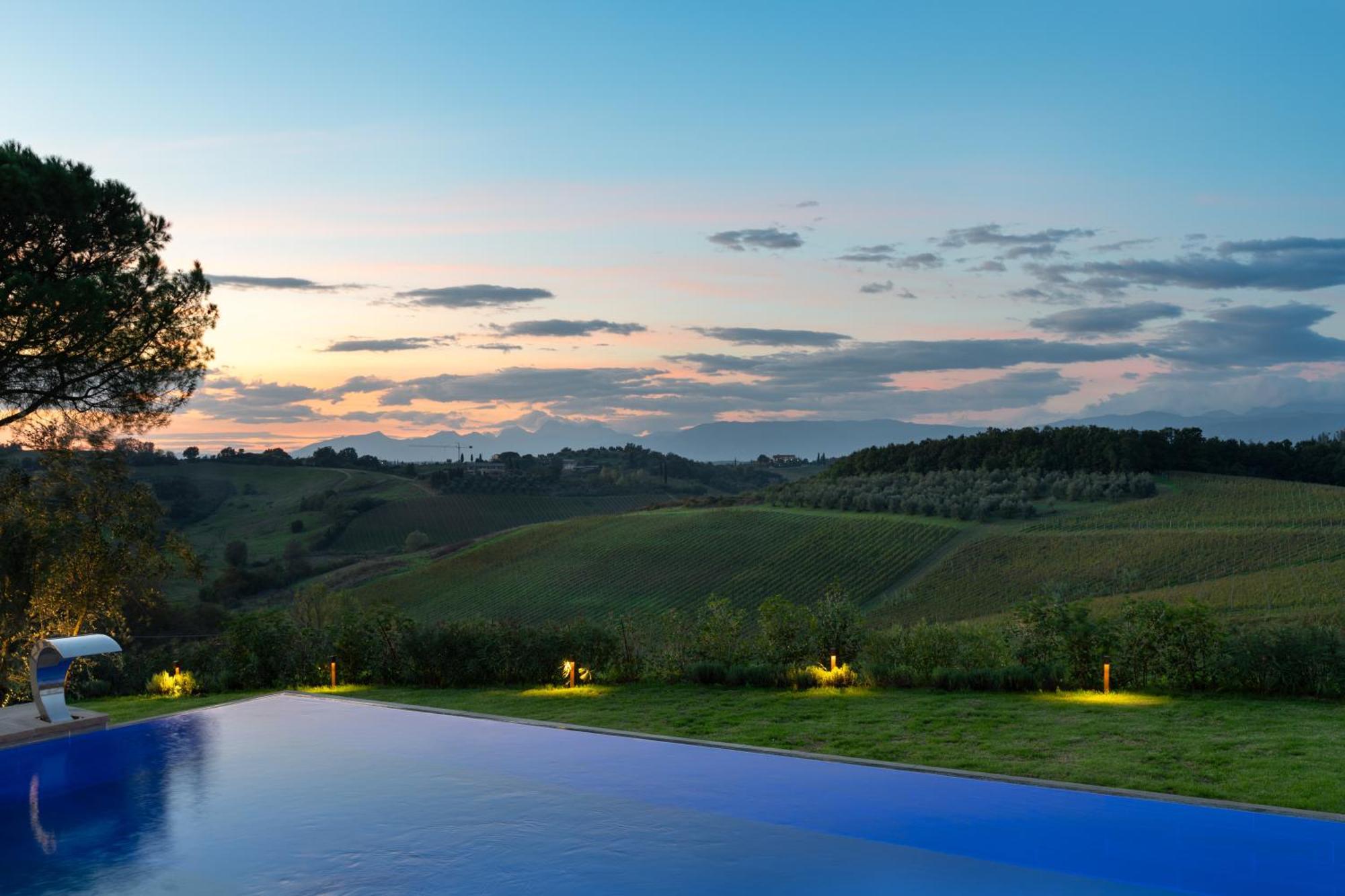 Villa Petriolo Черето Гуиди Екстериор снимка