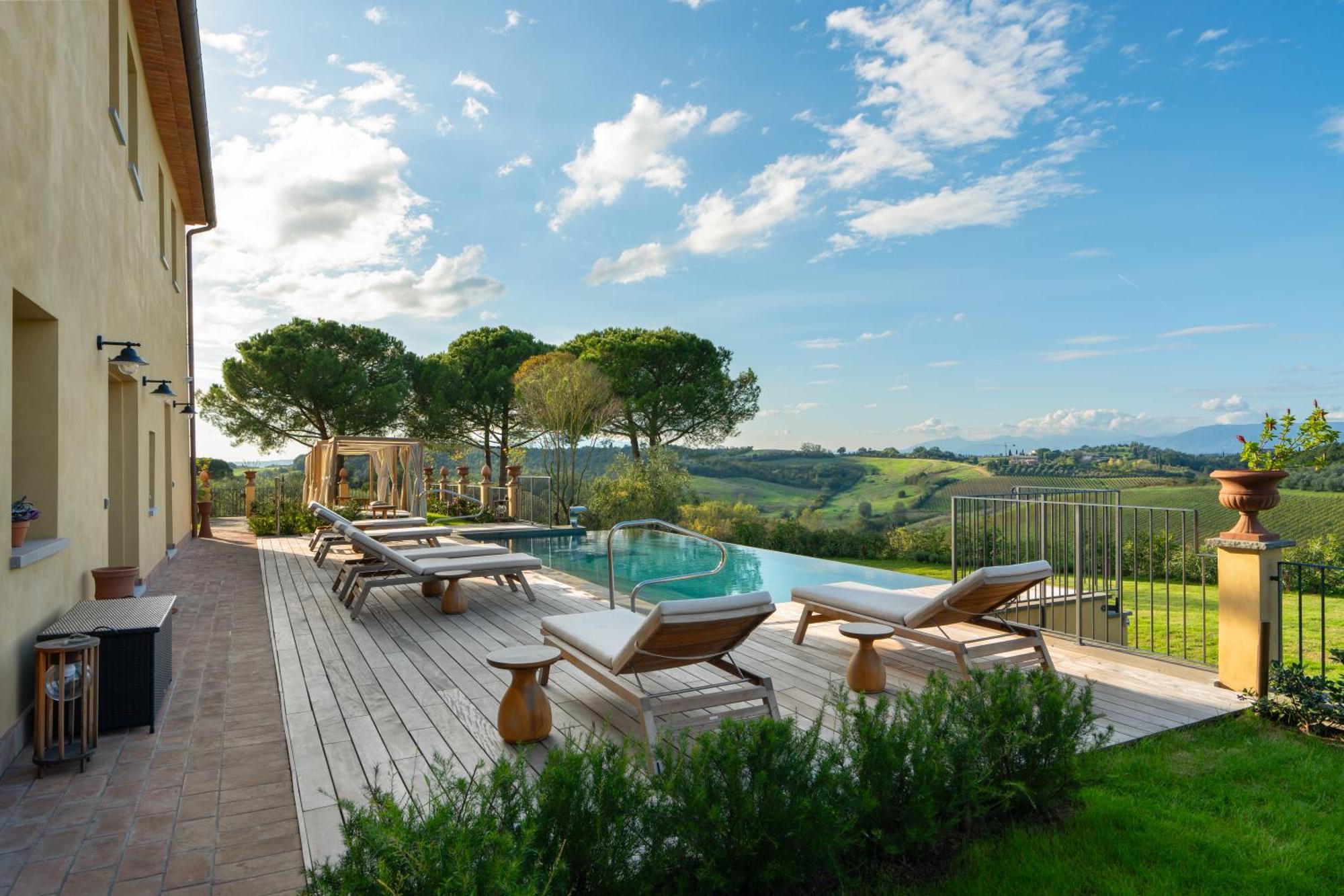 Villa Petriolo Черето Гуиди Екстериор снимка